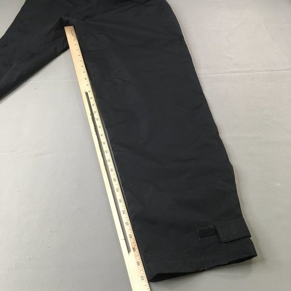 North Field Mens Rain Pants Small Black Lightweight Rainwear Pants Waterproof - Picture 5 of 9